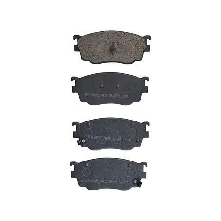 RDA BRAKES RDA GP Max General Purpose Low Metallic Brake Pad Set RDB1412