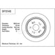 TRW isc Brake Rotor 304.9mm x 8.5 Min