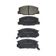RDA GP MAX LOW METALLIC BRAKE PAD SET TOYOTA RDB1208