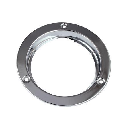 LED AUTO LAMPS Chrome Plated Bracket Suit Round Lights