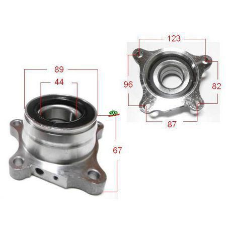 SAS AUTO PARTS SAS Wheel Hub HA6038