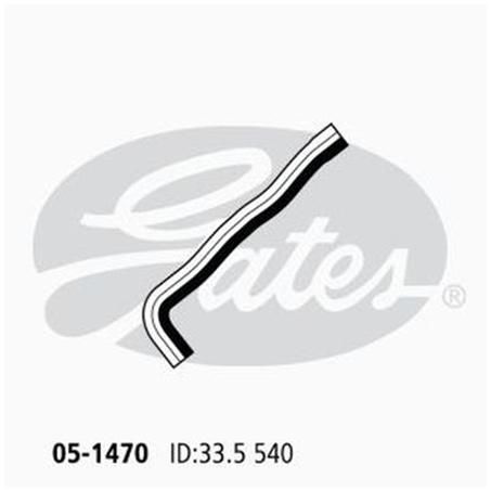 Gates Radiator Hose Upper 05-1470