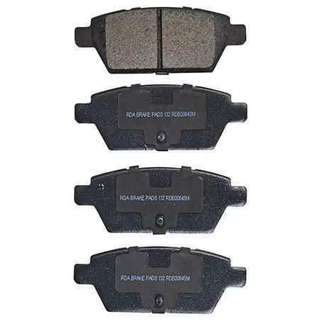 RDA BRAKES RDA GP Max General Purpose Low Metallic Brake Pad Set RDB2064