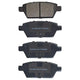 RDA BRAKES RDA GP Max General Purpose Low Metallic Brake Pad Set RDB2064
