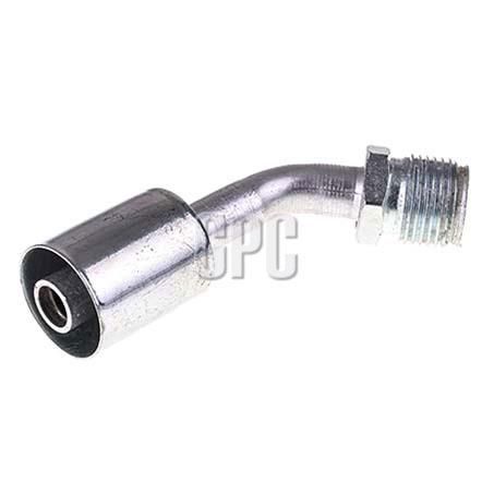 Atco Aluminium Fitting # 10 MIOR - Beadlock #10 45° BLX1813