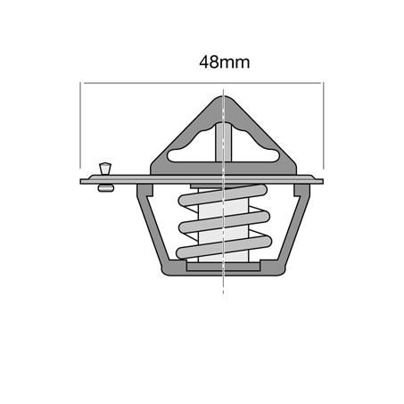 Tridon Thermostat 48mm- 91 Degrees C TT465-195