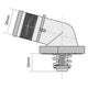 Tridon Thermostat Includes Housing - 86 Degrees C TT1308-186P