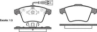 Remsa FRONT DISC BRAKE PADS - AUDI / VW / PORSCHE TOUAREG,CAYENNE 02-