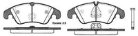 Remsa FRONT DISC BRAKE PADS  -  AUDI / VW A4 , A5 , Q5 07- DB2186 E
