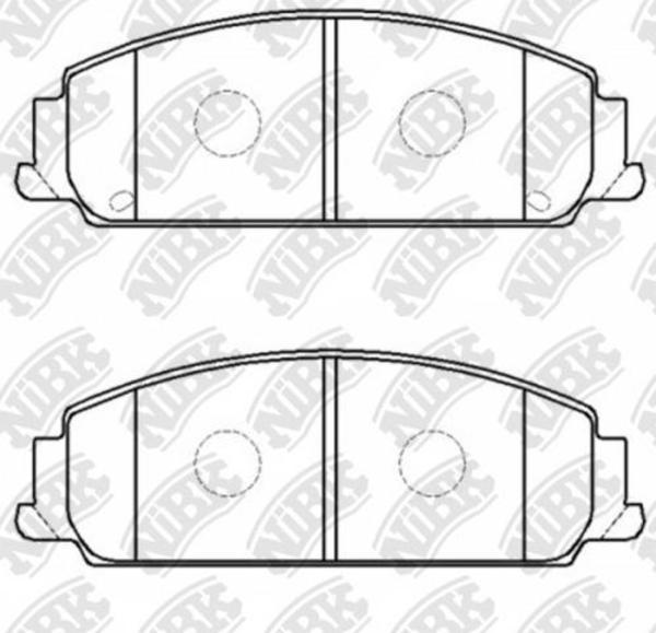 Remsa FRONT DISC BRAKE PADS - HOLDEN COMMODORE VE 06- DB1765 E