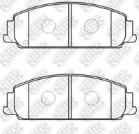 Remsa FRONT DISC BRAKE PADS - HOLDEN COMMODORE VE 06- DB1765 E