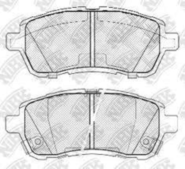 Remsa FRONT DISC BRAKE PADS - FORD/MAZDA 2 07- DB1941 E