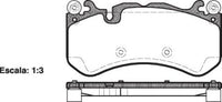 Remsa FRONT DISC BRAKE PADS - MERCEDES BENZ C , CLS , E CLASS   08-