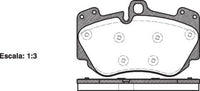 Remsa FRONT DISC BRAKE PADS - AUDI / VW A4 12-
