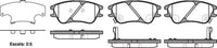 Remsa FRONT DISC BRAKE PADS - HYUNDAI ATOS  01-