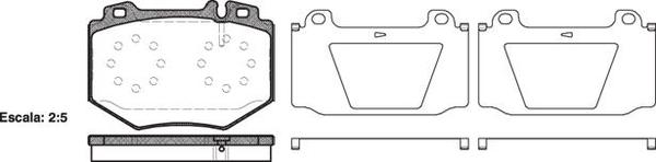 Remsa PADS - MB S500 W220 F 99-