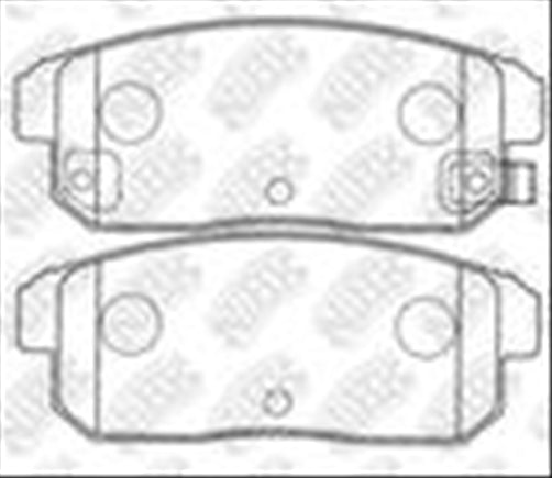 Remsa REAR DISC BRAKE PADS - NISSAN MAXIMA J31 03- DB1493 UC