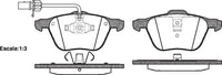 Remsa FRONT DISC BRAKE PADS - AUDI / VW TRANSPORTER 92-