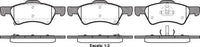 Remsa 7733 E FRONT DISC BRAKE PADS - CHRYSLER VOYAGER  01- DI/DI