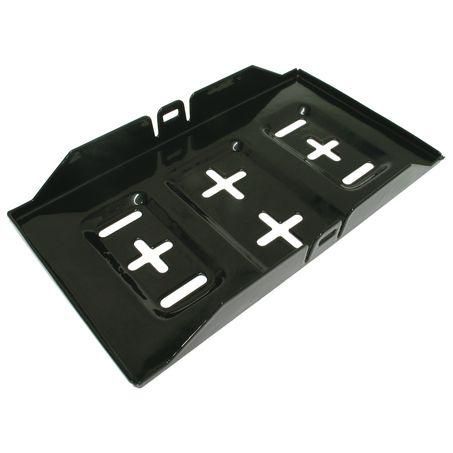 OEX Battery Tray Powder coated metal L:335 x W:185(mm)