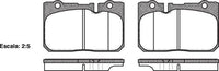 Remsa DB1421 E FRONT DISC BRAKE PADS - TOYOTA LEXUS LS 400 (SUMITOM