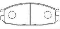 Remsa DB1289 E FRONT DISC BRAKE PADS - NISSAN VANETTE C22  86-
