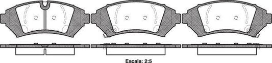 FRONT DISC BRAKE PADS - CADILLAC SEVILLE 97-04 064112