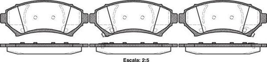 Remsa PADS - CHEVROLET VARIOUS F 98-
