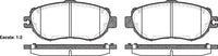 Remsa FRONT DISC BRAKE PADS - TOYOTA LEXUS LS 400 93-00 DB1419 E