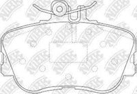 Remsa FRONT DISC BRAKE PADS - MERCEDES BENZ USE 0445 02
