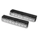 HELLA LED Daytime Running Light Kit 24v - 2 LED Lights, Mounting Brackets, C/O Relay 563024V