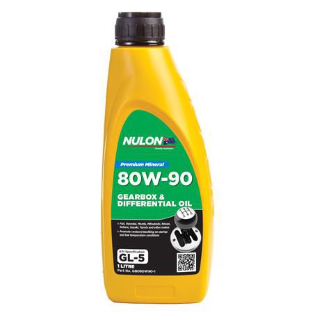 Nulon 80W-90 Gear Box & Differential Oil1L GBD80W90-1