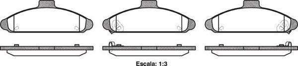 Remsa DB1298 E -PADS - HYUNDAI S-COUPE F 92-