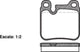 Remsa REAR DISC BRAKE PADS - PORSCHE 911 90-97
