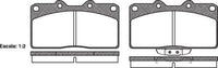 Remsa FRONT DISC BRAKE PADS - MITSUBISHI 3000 GT Z16A 92-99 DB940 E