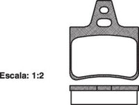 Remsa DB2013 E REAR DISC BRAKE PADS - CITROEN PEUGEOT RENAULT XANTIA 93-04