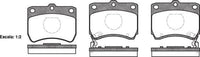 Remsa DB442 E FRONT DISC BRAKE PADS - MAZDA 121 87-90