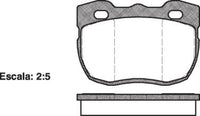 Remsa FRONT DISC BRAKE PADS - LAND 90 SERIES 88-91 DB1176 E