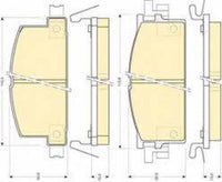 Remsa DB327 E -PADS - HOLDEN JACKAROO RODEO F