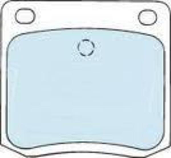 Remsa DB228 E REAR DISC BRAKE PADS - NISSAN 280ZX 78-83