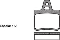 Remsa DB2013 E REAR DISC BRAKE PADS - CIT PEUG REN XANTIA BERLINA  93-