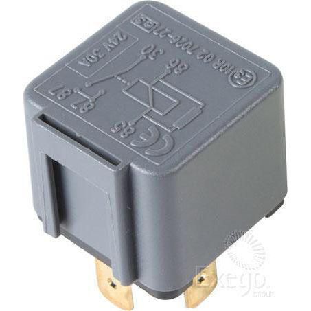 Narva RELAY-24V 30AMP 5PIN W/RESISTOR