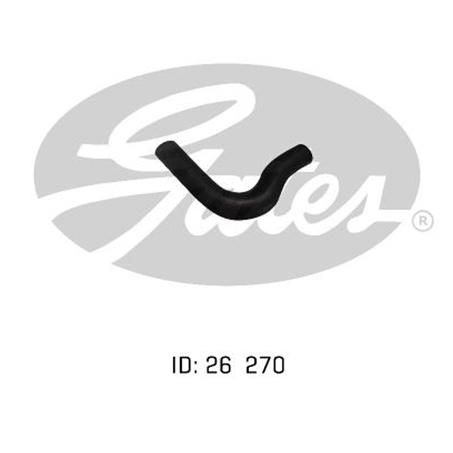 Gates Radiator Top Hose DATSUN 120Y B210  1.2L A12 02-950