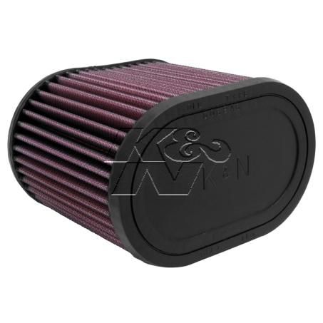 K&N Air Filter Oval Straight Universal Air Filter RU-1500