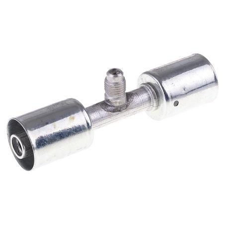 Atco Aluminium Fitting # 10 Splicer Beadlock #10 Straight With R12 Port BLX6103-1