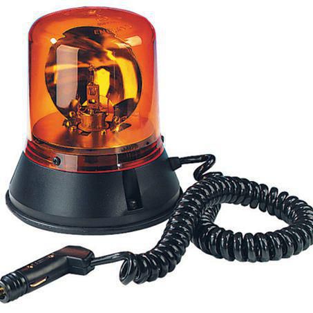 BRITAX Halogen Beacon Amber 12 or 24V Magnetic Mount 32400