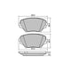 RDA PHANTOM CERAMIC BRAKE PAD SET TOYOTA RAV4 RDC1432