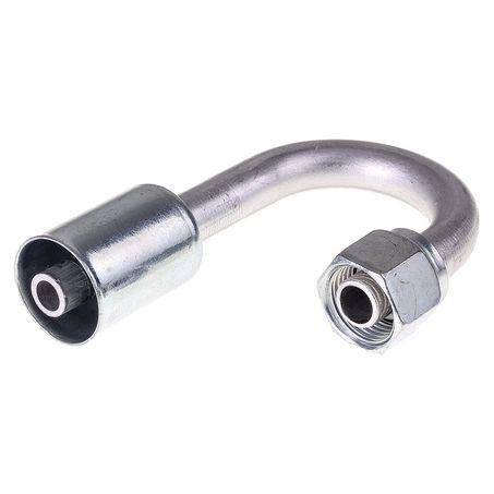 Atco Aluminium Fitting # 8 FOR - Beadlock #8 180° BLX1932