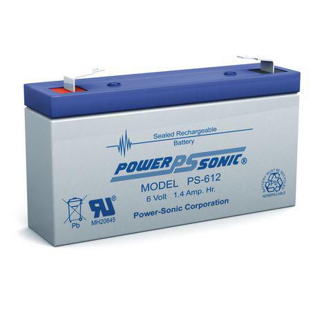 POWERSONIC AGM  6V-1.4A/H PS-612