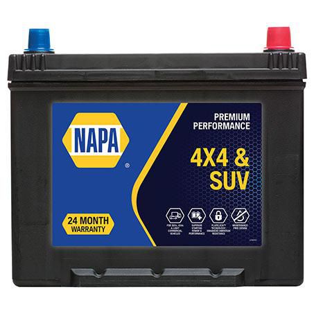 NAPA Ultra High Performance Battery 260L x 174W x 202Hmm 600CCA 12V